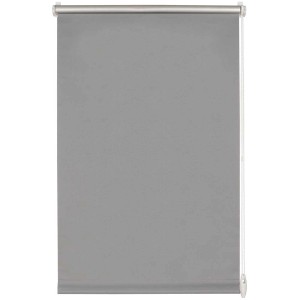 Gardinia EasyFix Store enrouleur Thermo, gris, 45x150 cm, pour une installation facile sans perçage.
