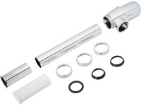 Flaschensiphon verchromt 32 mm (1 1/4