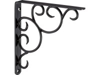 OBI Konsole Curly Schwarz matt 19 x 19 cm