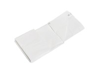 LUX-TOOLS Bâche textile Blanc 3 x 4 m