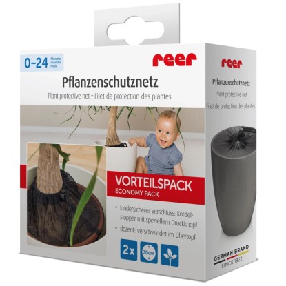 Reer Pflanzenschutznetz Schwarz Ø 30 cm / 2 Stk.