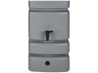 Waterform Regenwassertonne Aqua Tower mit Hahn 350 l