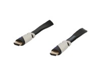 Schwaiger Cavo piatto HDMI High-Speed con Ethernet Nero 3 m