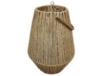 Laterne Coari Jute Ø 29 cm / Höhe 38 cm