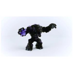 Figurine Schleich Monstre de pierre d'ombre en plastique multicolore.
