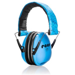 Casque antibruit bleu Reer SilentGuard Kids avec arceau rembourré pour enfants.
