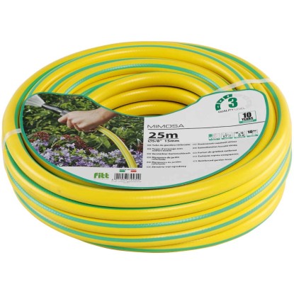 Gartenschlauch Fitt Mimosa mit Kreuzgewebe Ø 5/8" / Länge 25 m