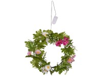 Star Trading LED-Kranz Summer Multicolor Warmweiss 0,24 W / Ø 30 x 9 cm