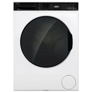 Lavatrice SPC WA714ACH bianca con oblò nero e display LED, capacità 7 kg.
