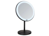 Wenko Standspiegel Onno Metall Schwarz Matt Ø 16,5 cm