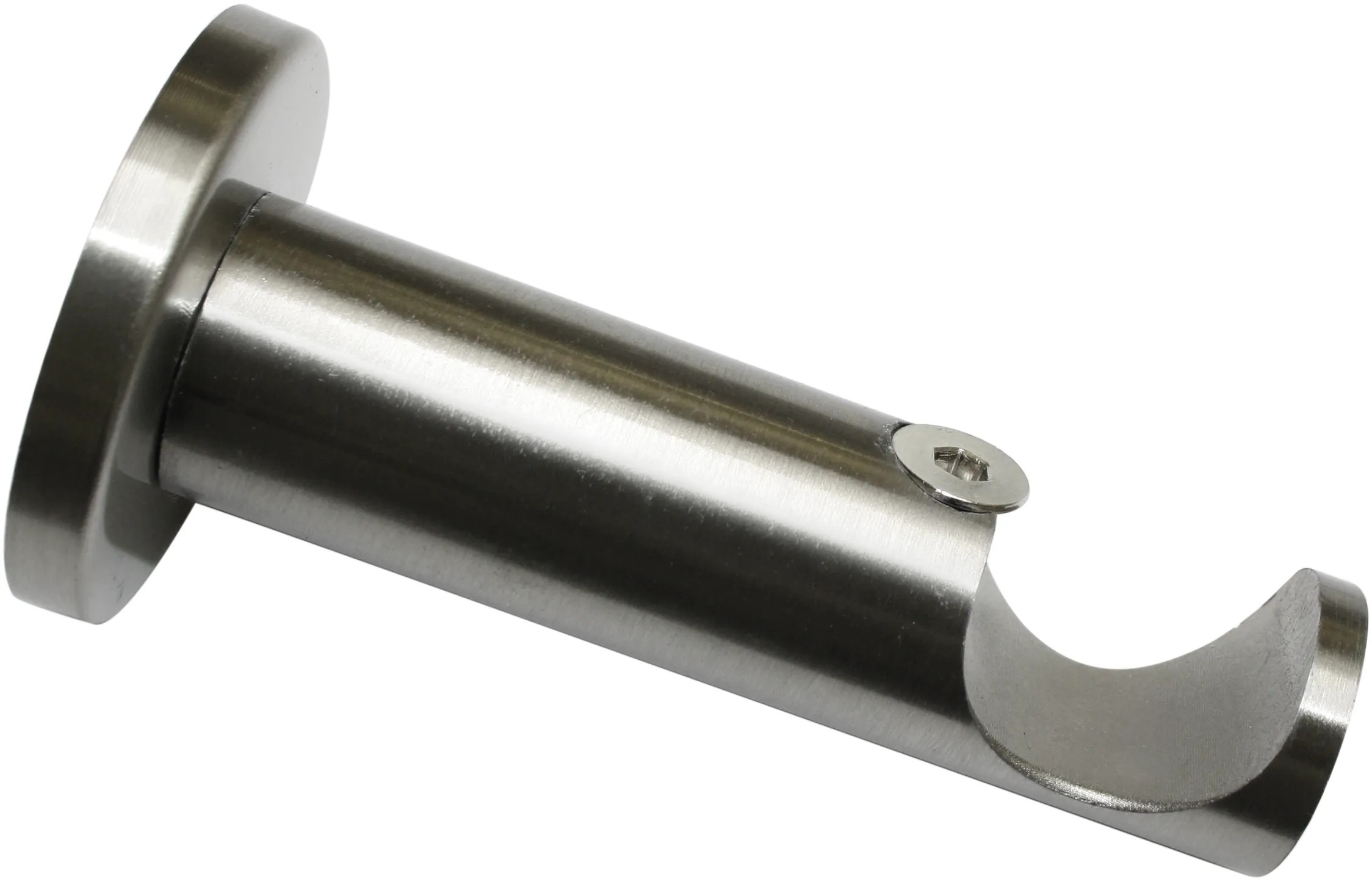 ASTA PER TENDA 25 mm 1 di Corsa Fissaggio a Soffitto Acciaio Inossidabile Effetto Metallo, 540