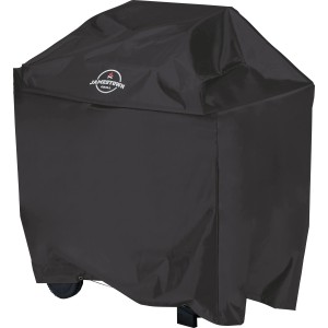 Housse de protection noire universelle Jamestown pour barbecue jusqu'à 145 cm.