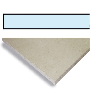 Pannello in fibra di gesso Knauf Vidiwall, 100x125cm, per interni e cartongesso.
