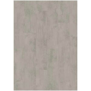 Handmuster Egger Designboden GreenTec EHD035 Chromix Silber, Vinylboden Muster in Silber-Grau.