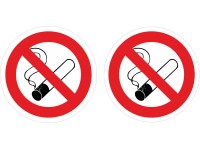 Sticker Rauchverbot 2 Stk.