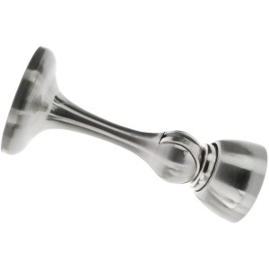 Fermaporta magnetico Burg Wächter TWM 2495 in acciaio inox per montaggio a parete.