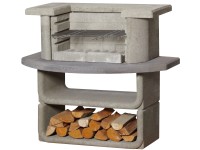 Buschbeck Grillbar Kingston Beton Grau-Anthrazit