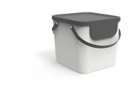 Rotho Recycling-Müllsystem Albula Weiss 40 l