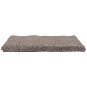 Panier pour chien : Tapis de couchage Trixie Bendson gris clair, 80x55 cm, en polyester.