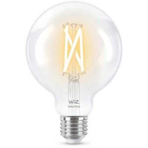 Philips Smart-LED Globe G95 Filament, chiara, dimmerabile, E27, equivalente a 60W.
