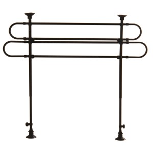 Grille de protection pour chien/coffre chromée-noire, réglable pour les voitures à hayon et les breaks.