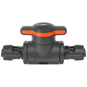 Valvola di regolazione/intercettazione Gardena per Micro-Drip-System, 13 mm (1/2 pollice).
