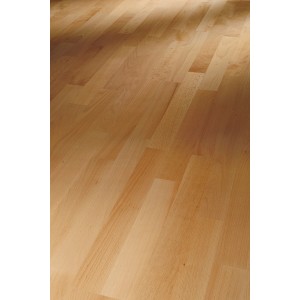 Handmuster Parador Parkett Basic 11-5 Buche Schiffsboden, natur lackiert.
