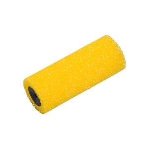 Rullo creativo strutturato LUX giallo (18 cm) per decorare pareti con pittura a effetto.