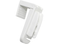 Gardinia Plissee-Falzklemmträger Concept Kunststoff Weiss