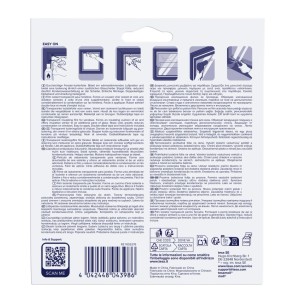 Tesamoll Thermo Cover film isolant fenêtre 4m, film transparent pour isolation fenêtre.