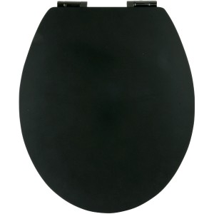 Sanitop-Wingenroth sedile WC, nero, con chiusura ammortizzata e fissaggio Fast-Fix.