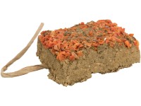 Trixie Snack per roditori Argilla con carota 100 g