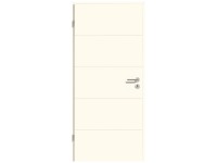 Zimmertür Modell Catro Line ähnl. RAL 9016 / 75 x 201,5 cm Anschlag L