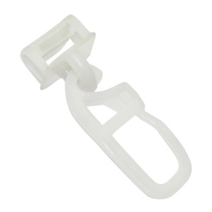 Gardinia Klickgleiter Maxi, confezione da 20, bianco, per binari per tende.