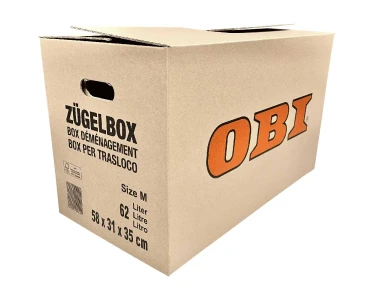 OBI Carton de déménagement à double cannelure certifié FSC® 62