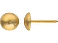 LUX Polsternägel Länge 8 mm vermessingt 55 Stk.