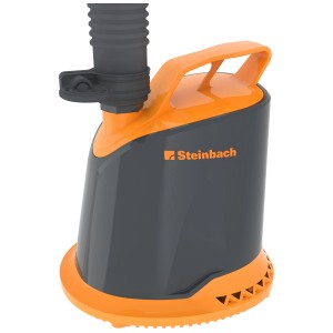 Pompe submersible Steinbach SMPC-500, pompe de piscine avec fonction 2en1 et interrupteur à flotteur.