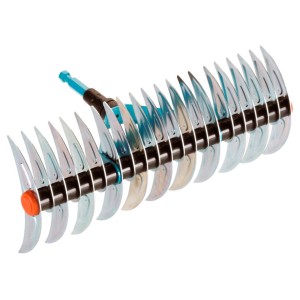 Gardena combisystem rastrello scarificatore con larghezza di lavoro 35 cm per rimuovere muschio e feltro.