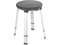 Duschhocker Secura Premium drehbar rund Anthrazit Duschhocker Secura Premium drehbar rund Anthrazit