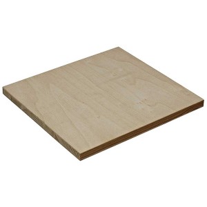 Tischlerplatte Pappel, 260x207 cm, 2,5 cm stark, für Möbelbau und Regalböden.