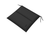 Doppler Sitzkissen City D. 4412 Längssteppung Anthrazit 48 x 48 cm / Stärke 6 cm