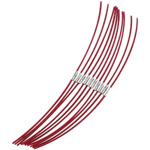 Fil Bosch pour coupe-bordures, 10 fils extra résistants de 26 cm pour bobine ART 26 Combitrim.
