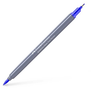 Faber-Castell Goldfaber Aqua Dual Marker Lavanda Scuro, pennarello a doppia punta.