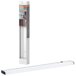 Osram LED-Unterbauleuchte Linear Flat Sensor, Aluminium, 53 cm, mit Verpackung.