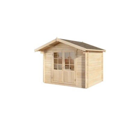 Alpholz Holz-Gartenhaus Satteldach Unbehandelt 920 cm x 310 cm