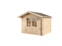 Alpholz Holz-Gartenhaus Satteldach Unbehandelt 920 cm x 310 cm