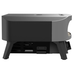 Forno per pizza a gas Cozze Classic 13, design grigio per giardino e terrazza.