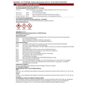 Sonax Xtreme Reifenglanz Spray 400ml für langanhaltenden Tiefenglanz.