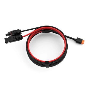 Cavo adattatore solare EcoFlow MC4, 2,5 m, per stazione di alimentazione Delta Max/Pro per collegare pannelli solari.
