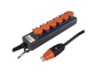 Steffen Steckdosenleiste Professional 6-fach T15 IP55 Kabellänge 5 m